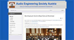 Desktop Screenshot of aes-austria.org