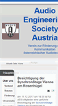Mobile Screenshot of aes-austria.org